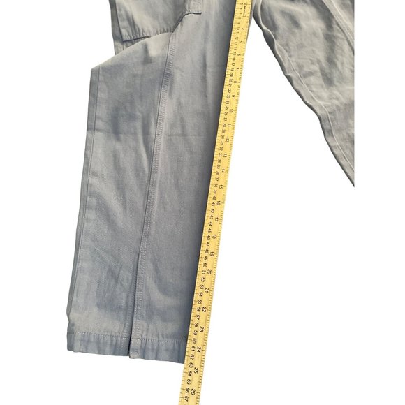 NWT Womens JOIE Periwinkle Blue Cargo Pants w/ Tie Front size 4 - Picture 4 of 8